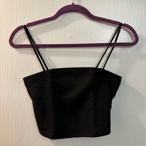 Pacsun black crop top